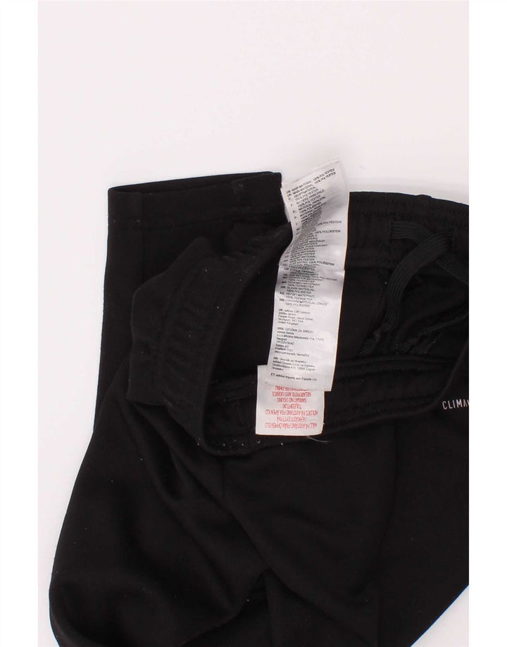 Adidas Jungen Climalite Trainingshose 3–4 Jahre, schwarzes Polyester