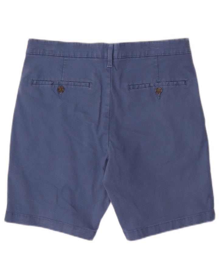 MARKS & SPENCER Herren Chinoshorts W30 mittelblaue Baumwolle
