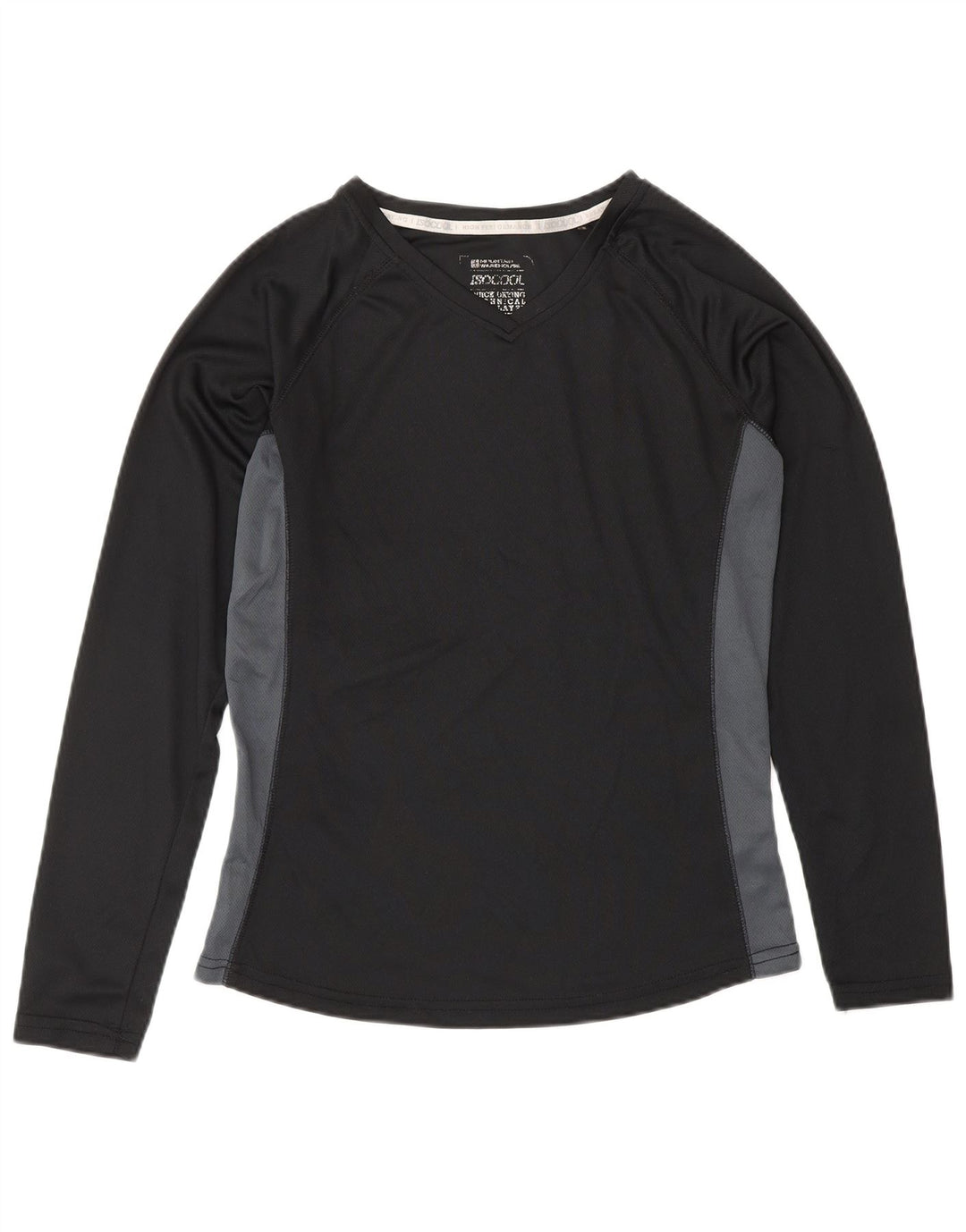 MOUNTAIN WAREHOUSE Damen IsoCool Top Langarm UK 14 Medium Schwarz