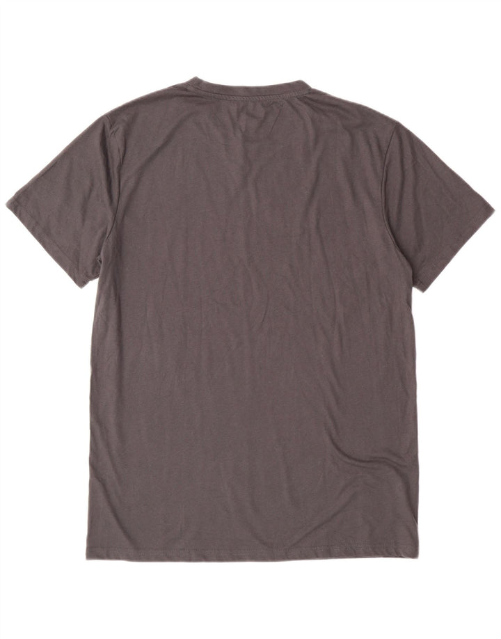 PUMA Herren T-Shirt Top Large Grau Baumwolle