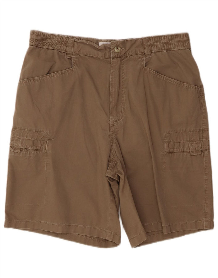 COLUMBIA Damen Cargoshorts US 9 Medium W28 Braune Baumwolle