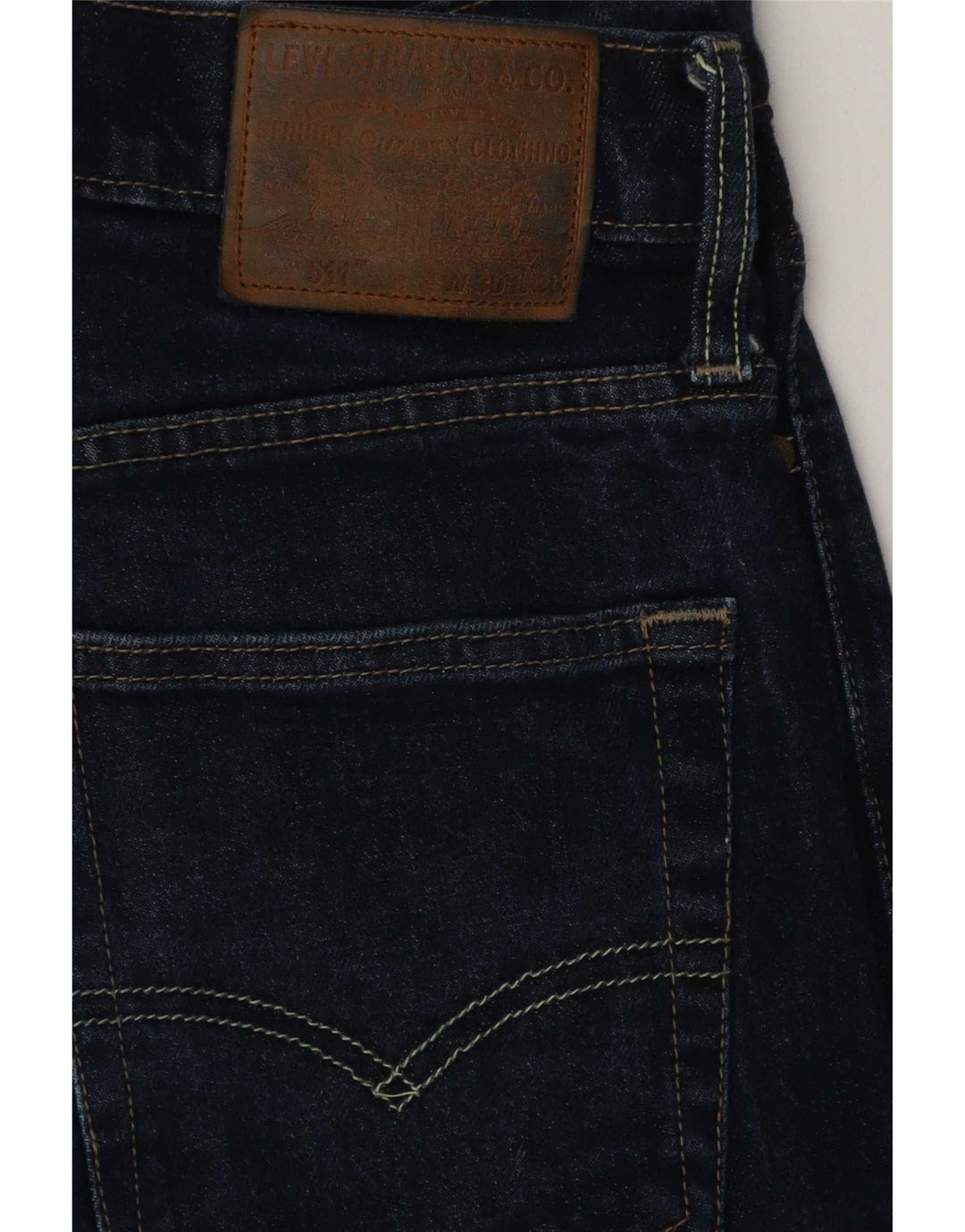 Levi's Herren 511 Slim Jeans W30 L30 Marineblau Baumwolle