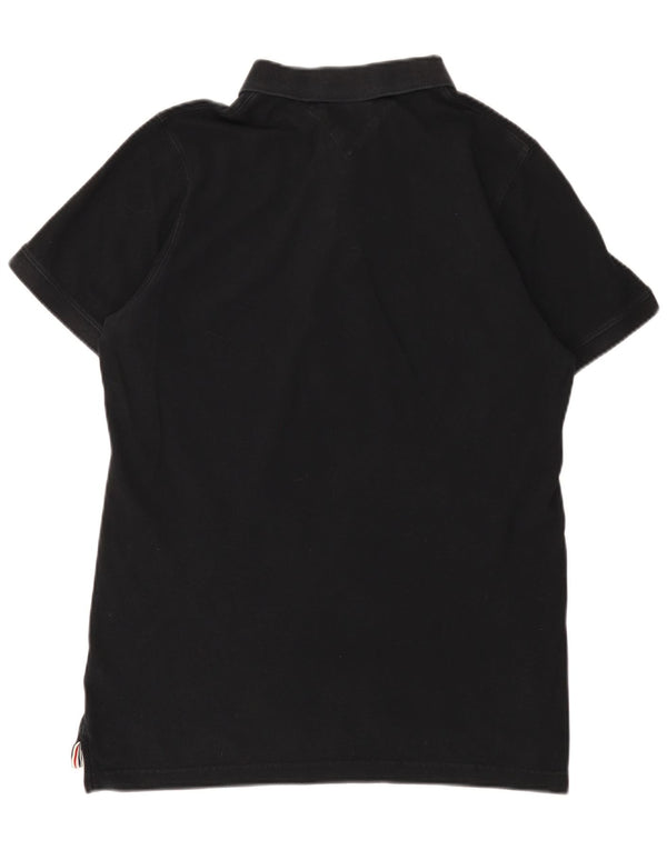 Tommy Hilfiger Herren Poloshirt XL Schwarz Baumwolle