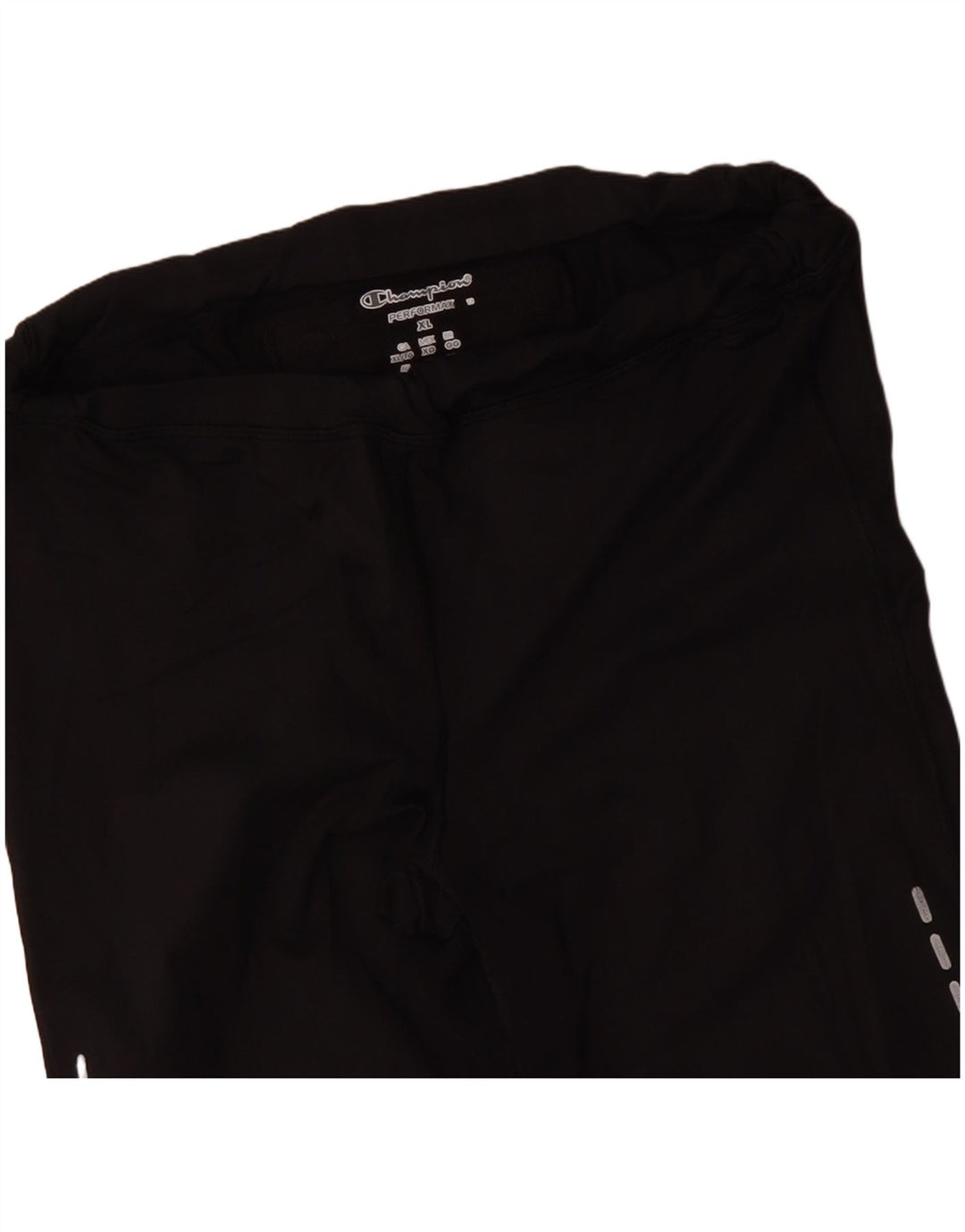 Champion Damen Leggings XL Schwarz Polyamid Sport
