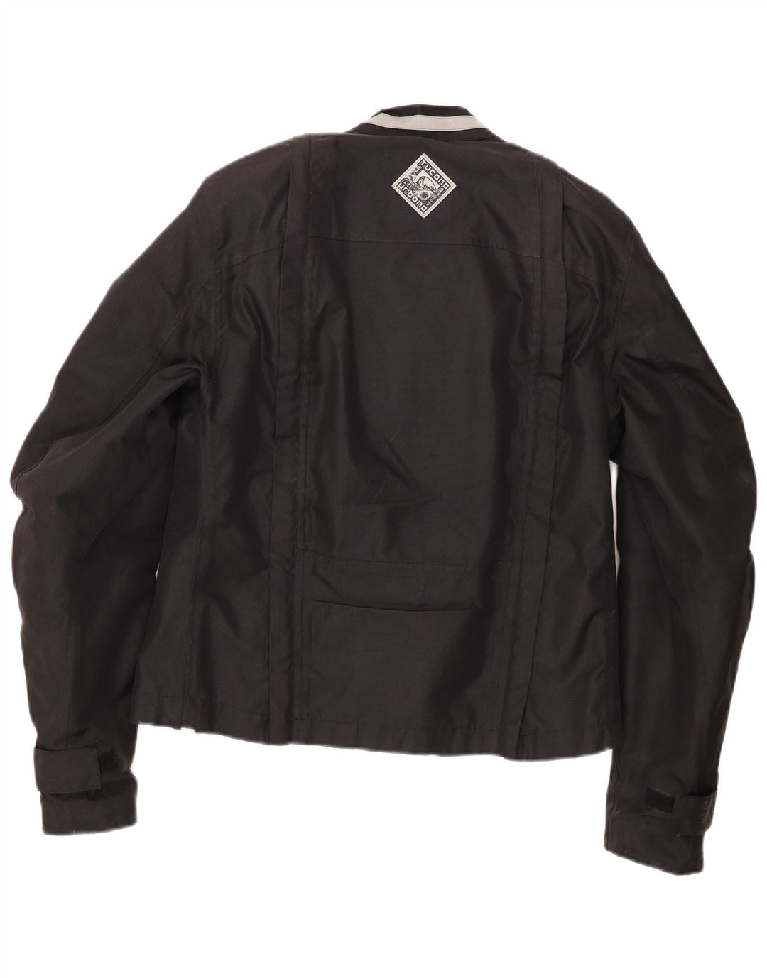 Tucano Urbano Herren Racer Jacke UK 36 Small Schwarz Polyester