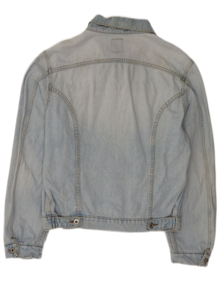 Boosley Herren Jeansjacke UK 38 Mittelblau