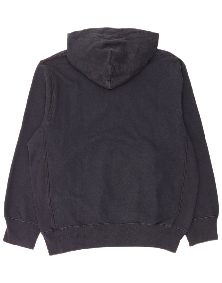 NAUTICA Herren-Kapuzenpullover mit Grafik, mittelmarineblaue Baumwolle