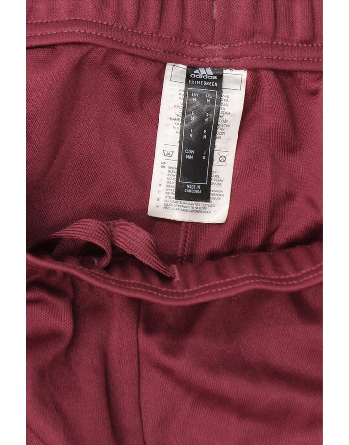 Adidas Herren-Trainingshose, mittelgroß, Burgunderrot, Polyester