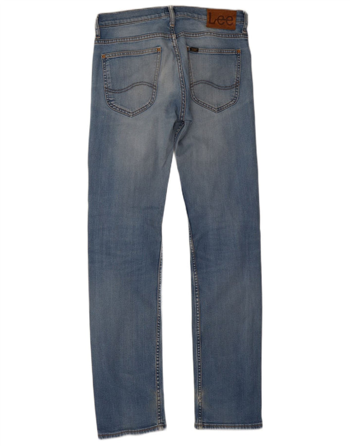 LEE Damen Powell Slim Jeans W30 L34 Blaue Baumwolle