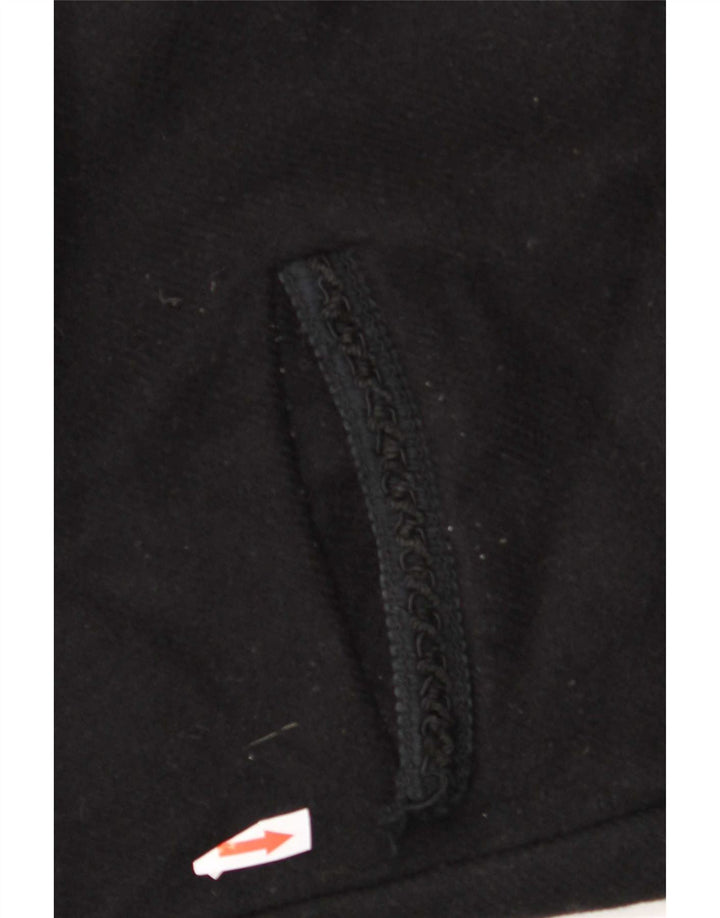 Zara Damen-Bomberjacke mit Kapuze, UK 14, mittlere schwarze Wolle
