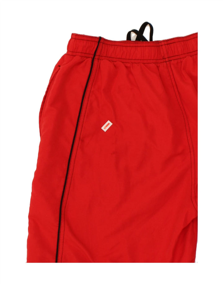 KAPPA Mens Sport Shorts Large Red Polyester Vintage Kappa and Second-Hand Kappa from Messina Hembry 