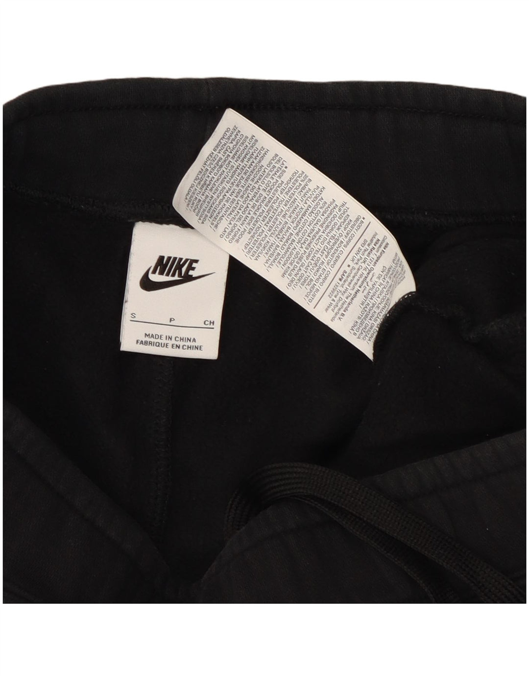 NIKE Damen-Trainingsanzug mit Grafik-Cargo-Trainingshose und Jogger, Gr. 10, Größe S, Schwarz