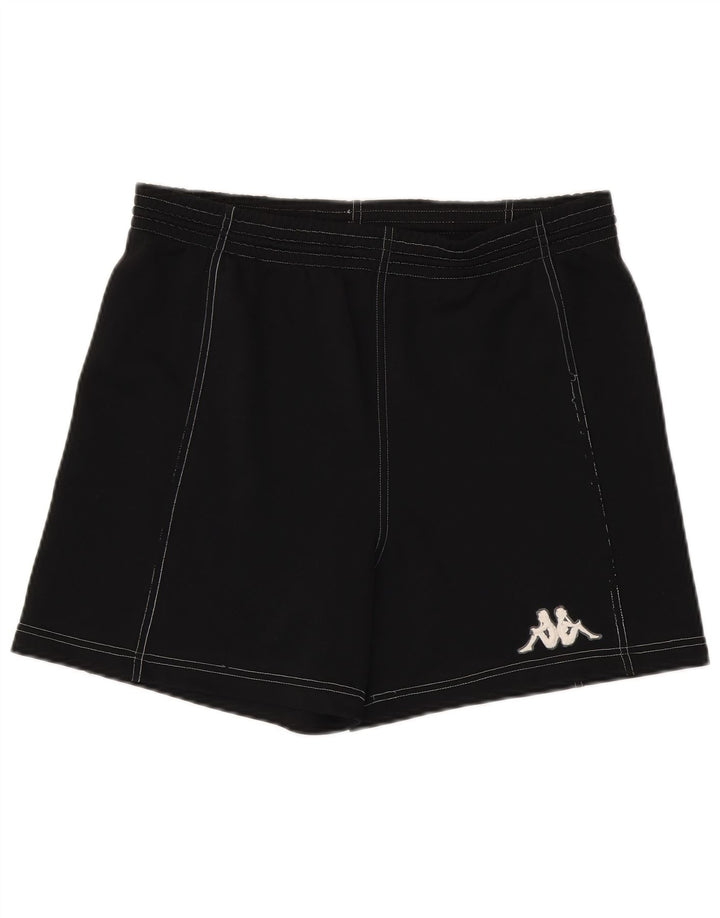 KAPPA Herren Gara Badeshorts, Größe L, Schwarz