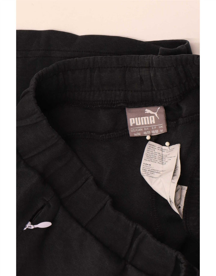 Puma Herren Sportshorts Mittelschwarze Baumwolle