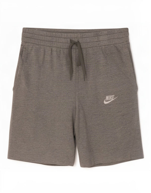 Nike Sportshorts für Jungen, 10–11 Jahre, mittelgraue Baumwolle