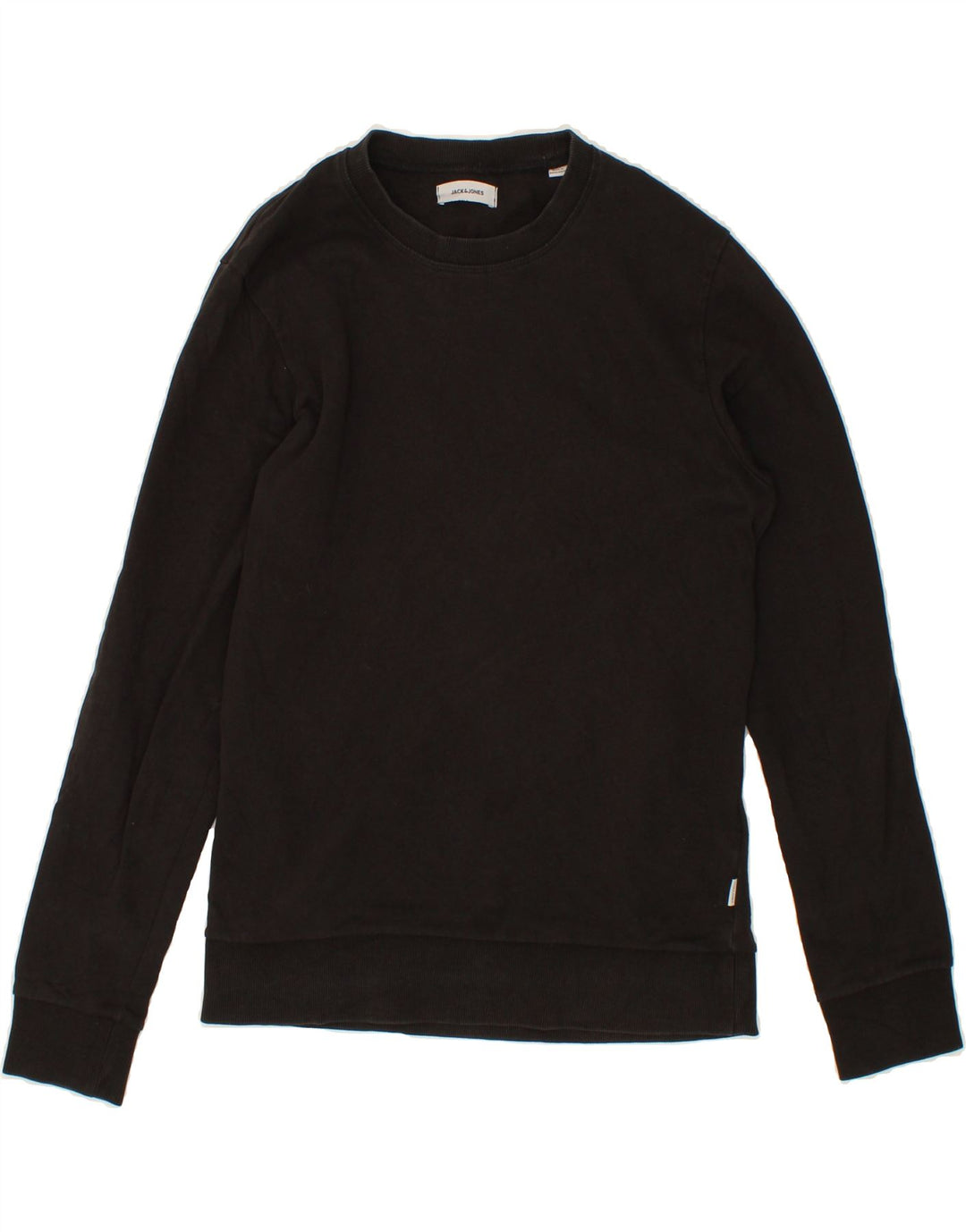 JACK & JONES Mens Sweatshirt Jumper XS Black Cotton Vintage Jack & Jones and Second-Hand Jack & Jones from Messina Hembry 