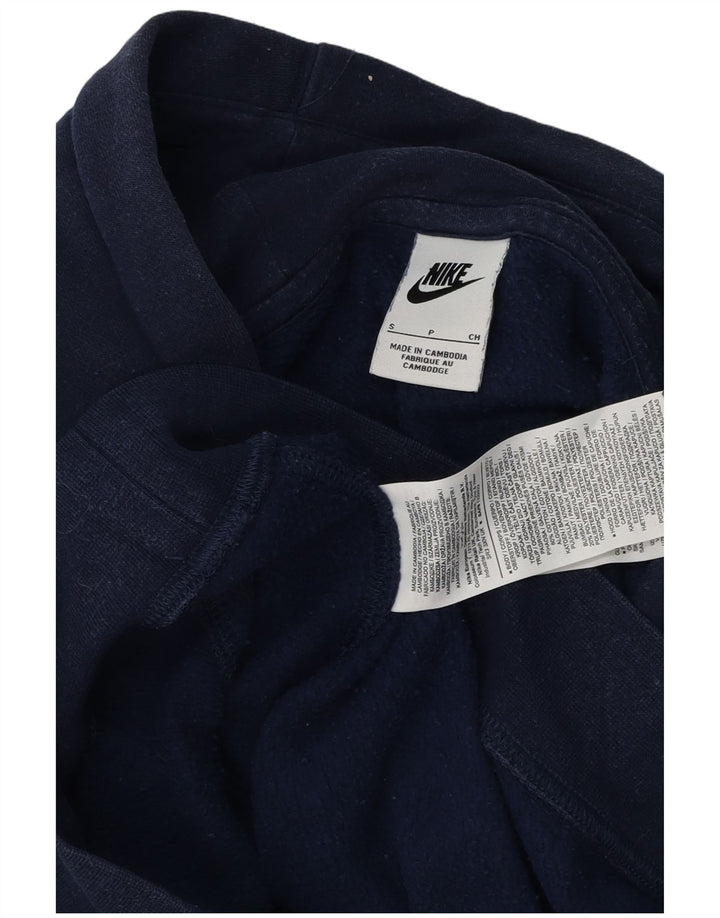 Nike Herren Kapuzenpullover, klein, marineblau, Baumwolle
