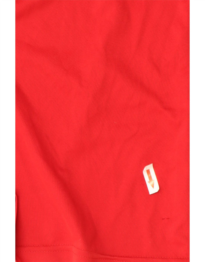 Adidas Herren T-Shirt Top Large Rot Polyester