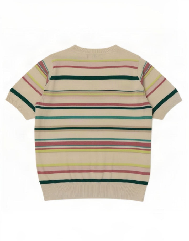 Marks & Spencer Damen-Pullover mit Rundhalsausschnitt, Gr. 12, mittelmehrfarbig