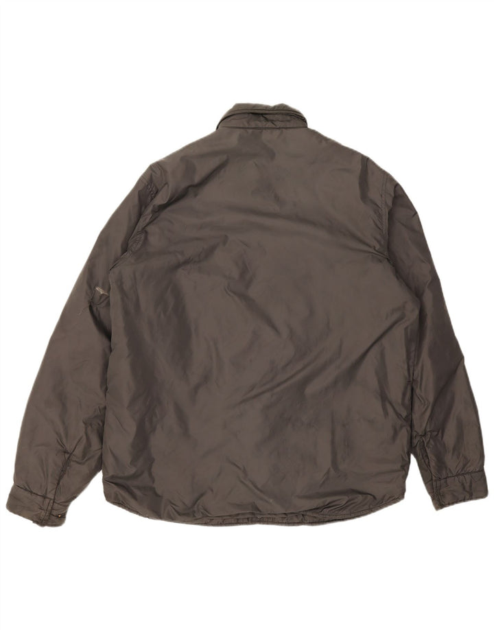 Aspesi Herren Utility Jacke UK 40 Large Grau Polyamid