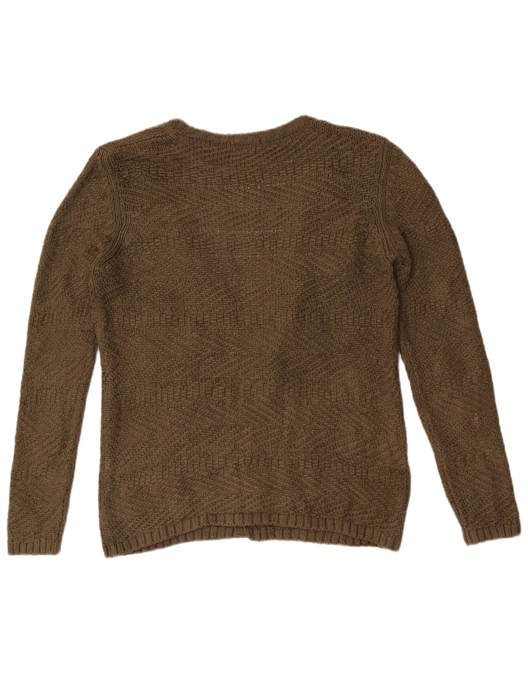 Offener Cardigan für Damen von Massimo Dutti, Gr. 12, mittleres Khaki