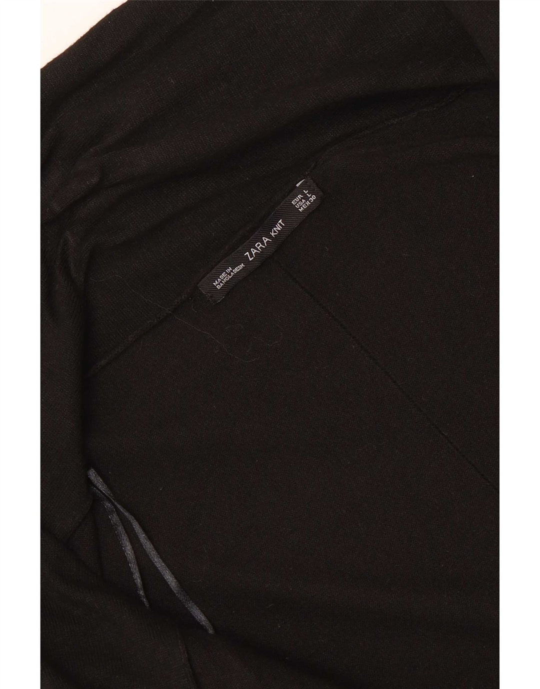 Offener Cardigan-Pullover für Damen von Zara, Größe 44, Schwarz