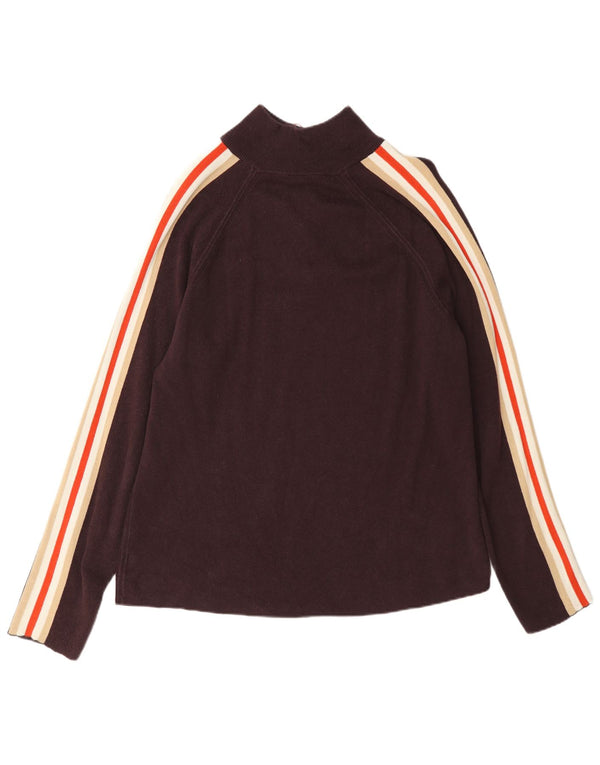 Gap Herren-Pullover mit normaler Passform und Reißverschluss, XL, Burgunderrot, Baumwolle