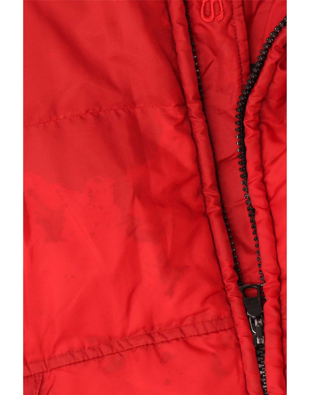 Gepolsterte Herrenjacke von Gas, UK 38, mittelrot, Polyamid