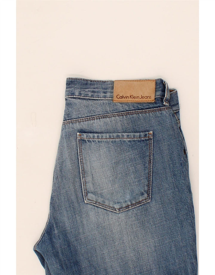 CALVIN KLEIN Womens Denim Shorts W29 Medium Blue Cotton Vintage Calvin Klein and Second-Hand Calvin Klein from Messina Hembry 