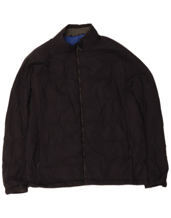 Rohan Herren Wattierte Jacke UK 40 Large Marineblau Polyamid