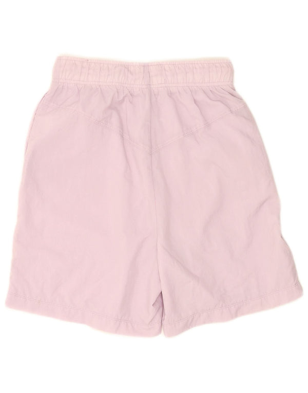 Nike Damen Sportshorts UK 8 Small Lila Polyester