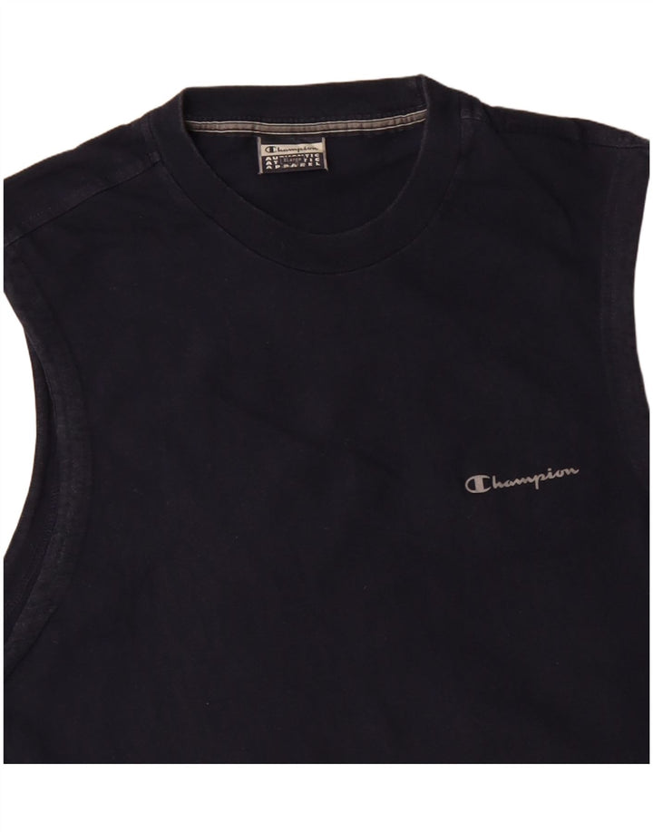 CHAMPION Herren Weste Top XL Marineblau