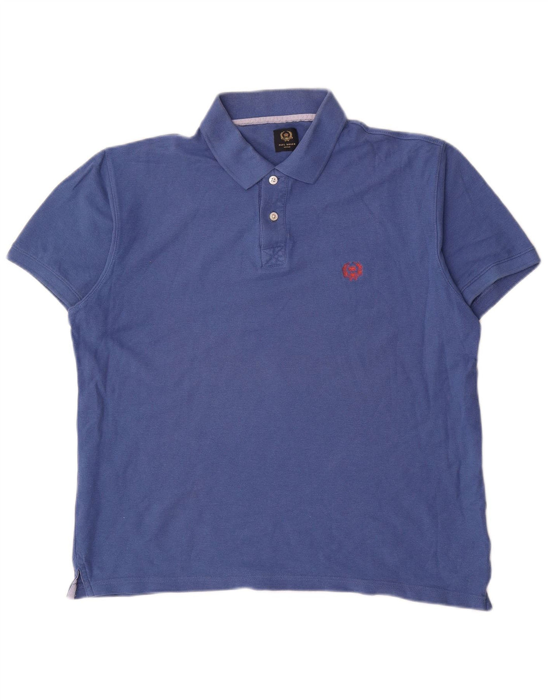 Paul Rosen Herren Poloshirt Large Blau