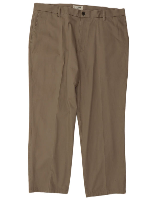DOCKERS Herren-Chinohose mit klassischer Passform, W38, L29, Beige, Baumwolle, klassisch