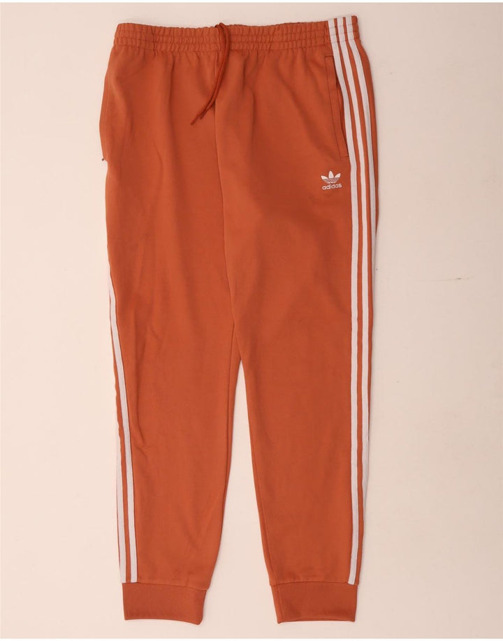 Adidas Herren Trainingshose Jogger XL Orange Polyester