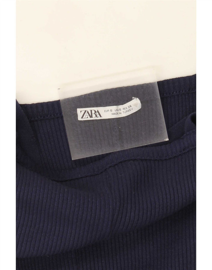 Ärmelloser Overall für Damen von Zara, Gr. 10, Größe S, Marineblau
