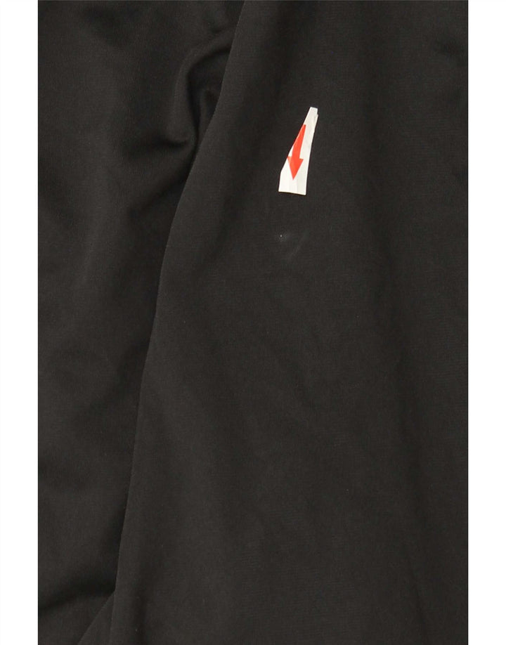 Adidas Herren-Trainingshose, groß, aus schwarzem Polyester