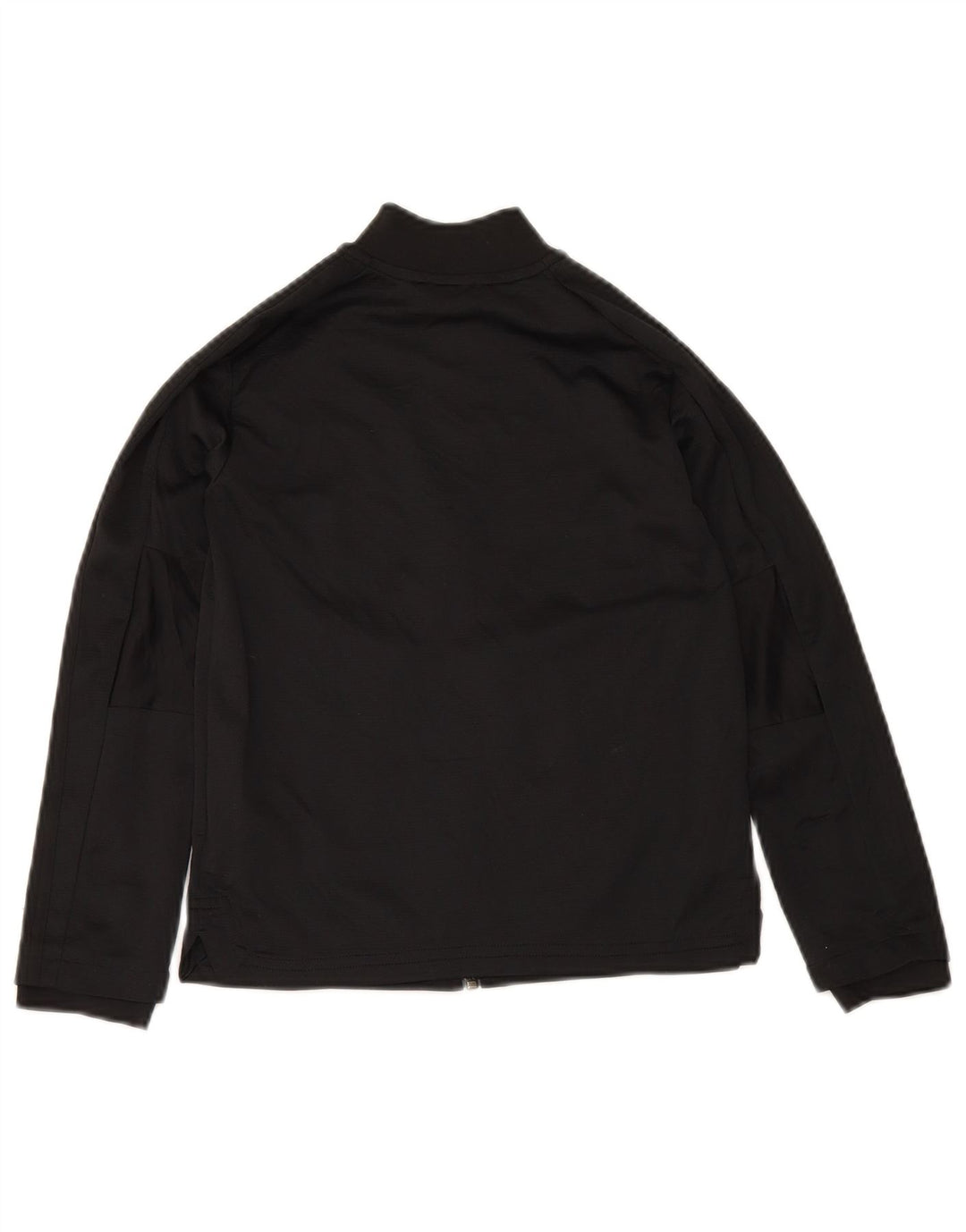 Adidas Jungen-Trainingsanzug-Top-Jacke, 7–8 Jahre, schwarzes Polyester