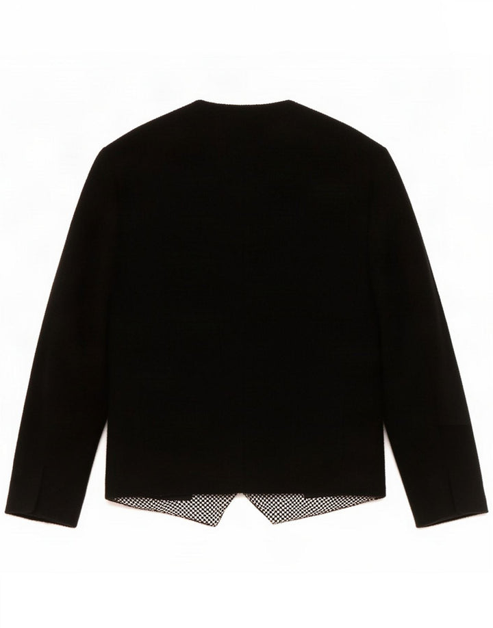 Valentino Damen Carisma Blazer Jacke UK 16 Large Black Houndstooth