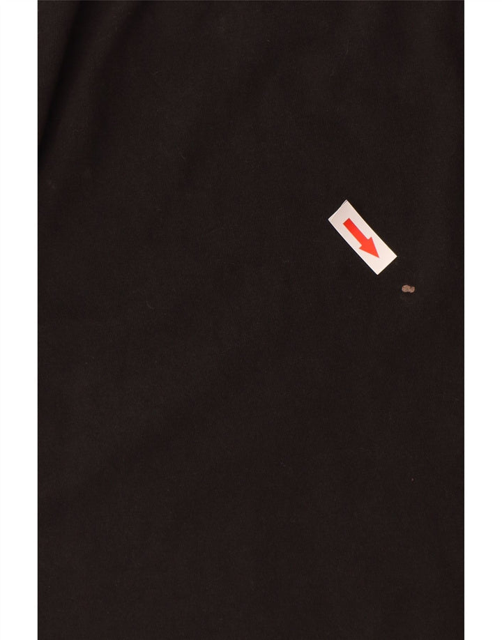 CALVIN KLEIN Herren Grafik T-Shirt Top Small Schwarz Baumwolle