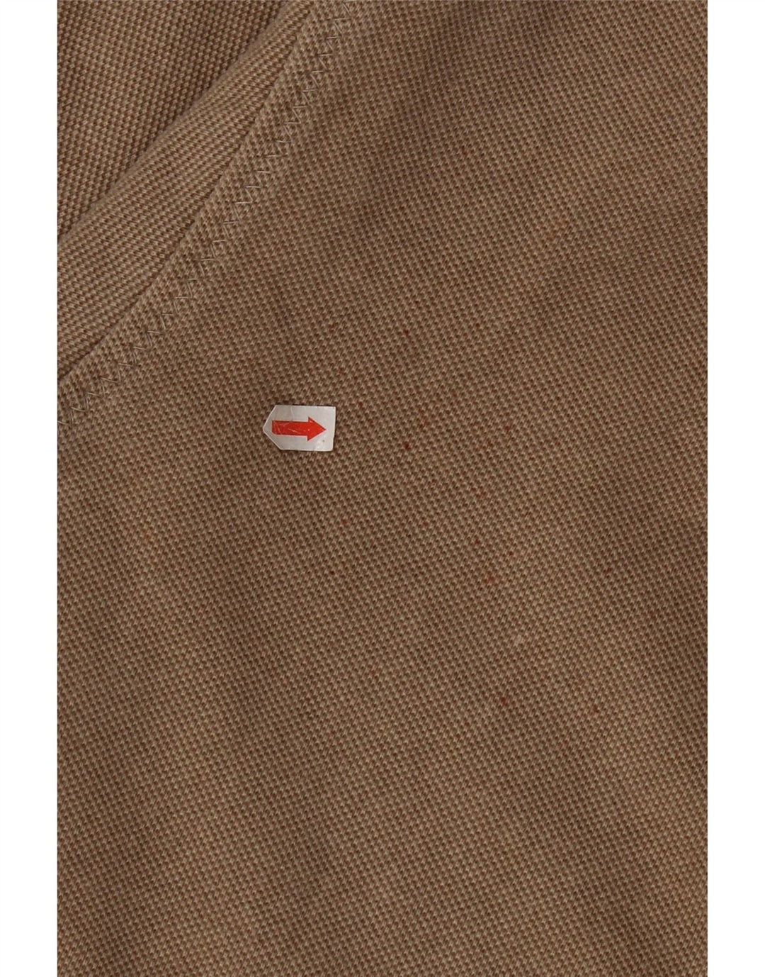 Fat Face Herren-Sweatshirt mit Reißverschluss am Hals, mittelbeige Baumwolle