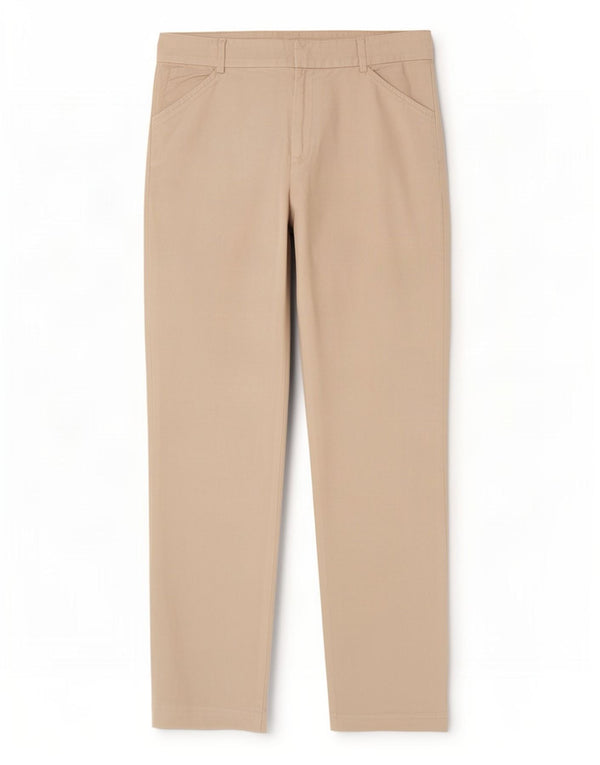 Ralph Lauren Damen Gerade Freizeithose US 4 Small W26 L25 Weißes Leinen