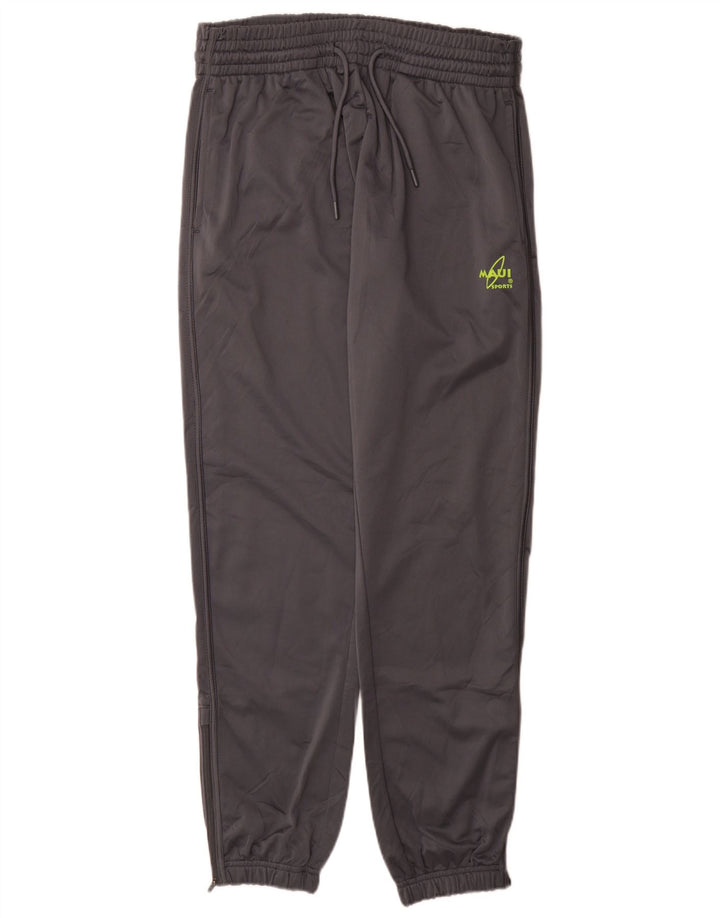 Maui and Sons Herren-Trainingshose, Jogginghose, mittelgraues Polyester