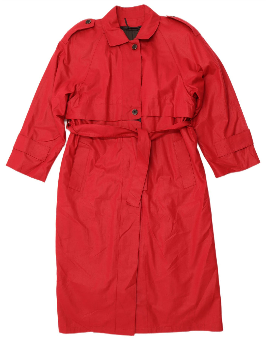 LONDON FOG Übergroßer Damen-Trenchcoat, US 4, klein, rosa, Polyester