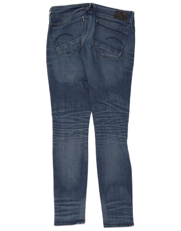 G-Star Damen Skinny Jeans W30 L32 Blaue Baumwolle