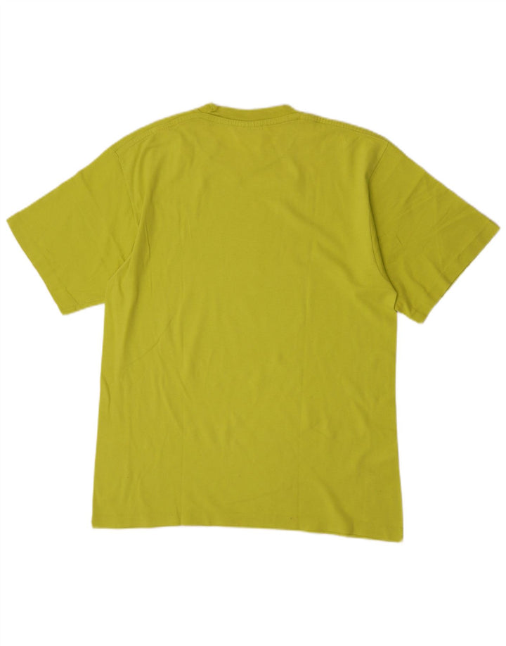 Champion Herren-T-Shirt mit Grafik, mittelgrüne Baumwolle
