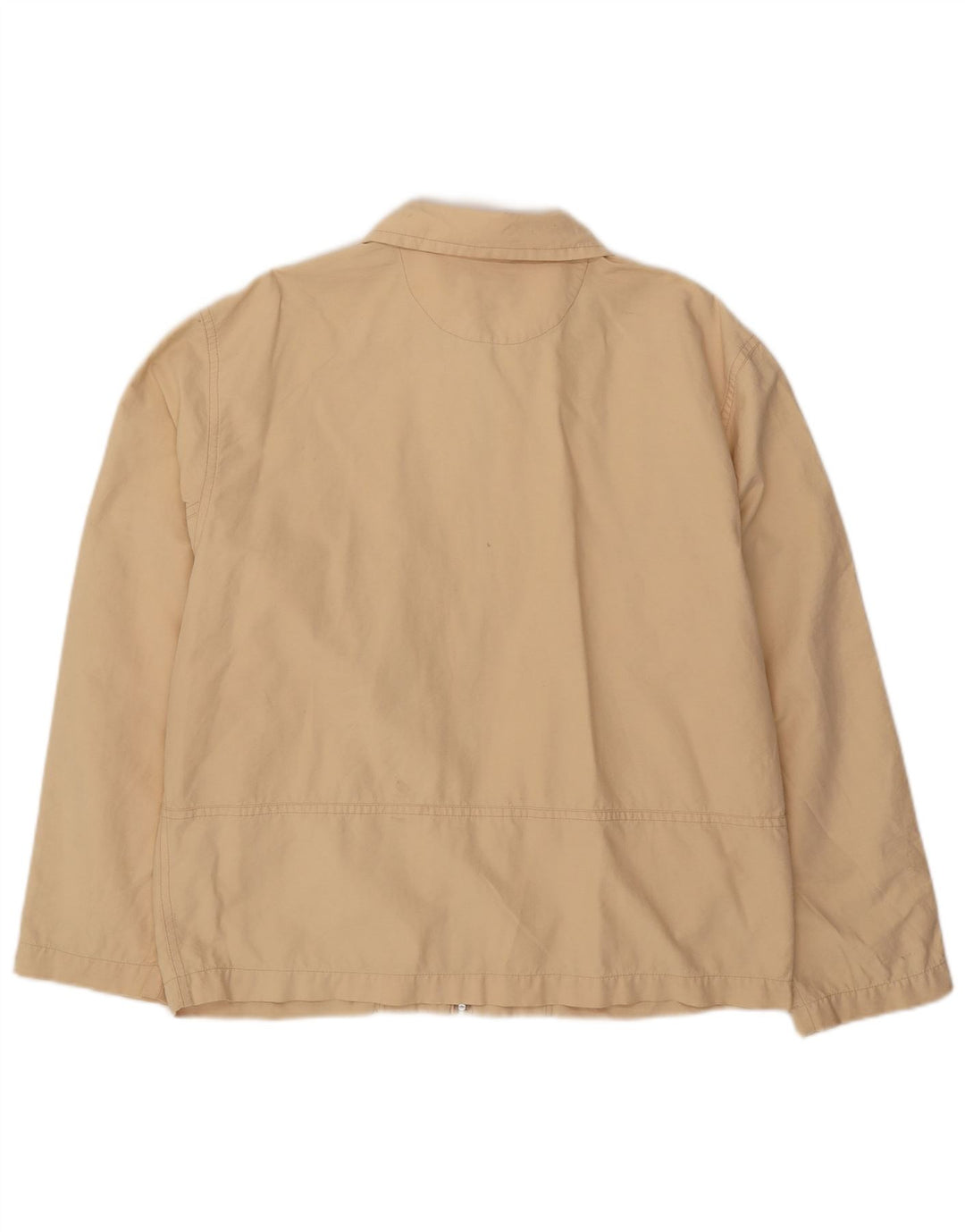 Ellesse Herren Utility Jacke UK 42 XL Beige Baumwolle