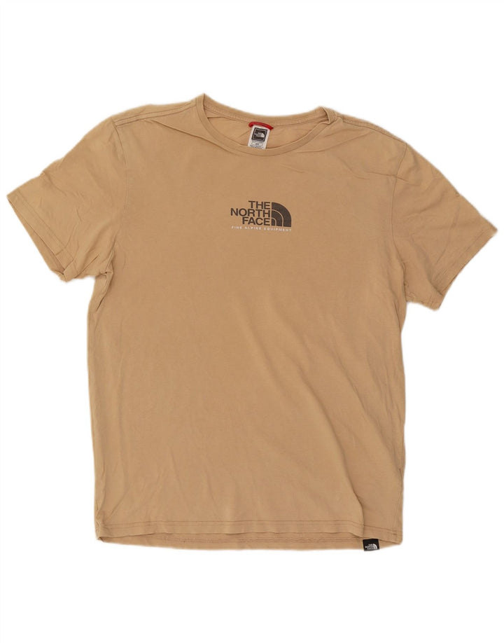 The North Face Herren-T-Shirt mit Grafik, mittelbeige Baumwolle