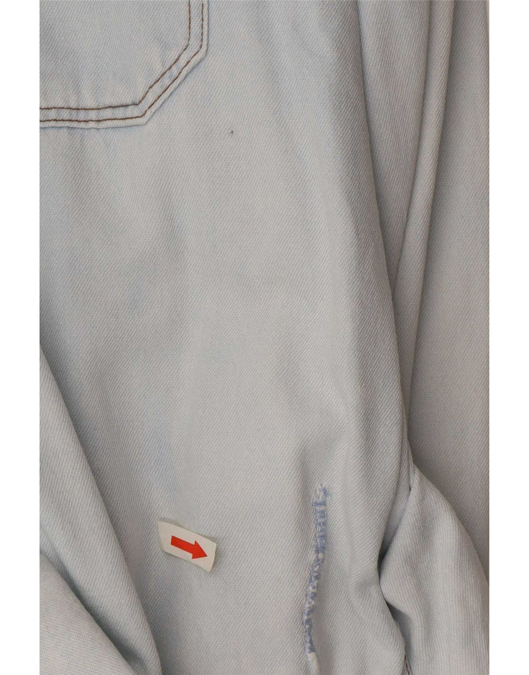 Uniform Herren-Jeanshemd, Größe L, Blau