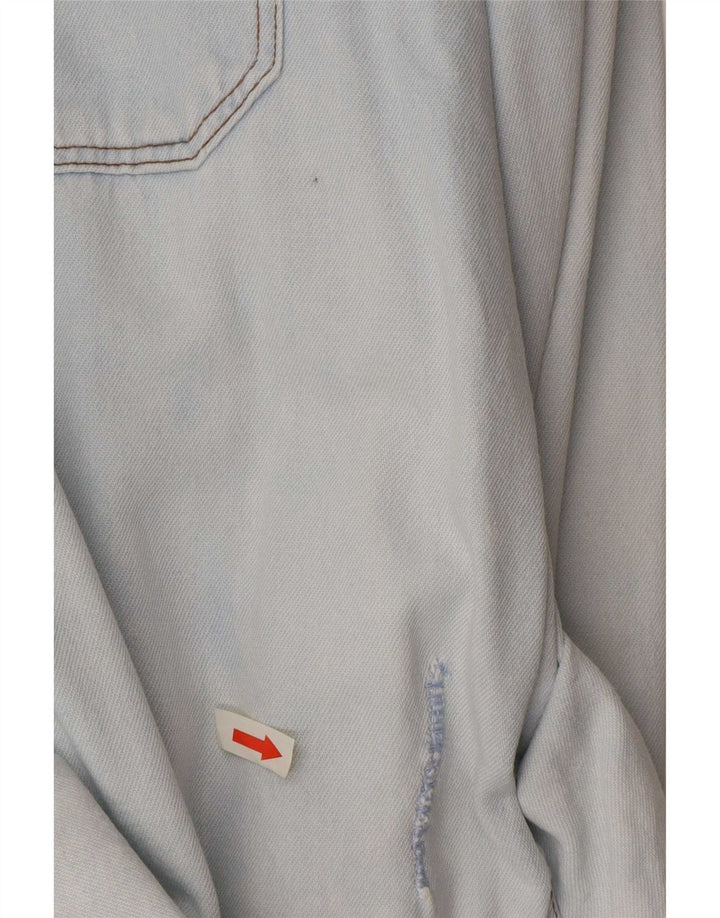 Uniform Herren-Jeanshemd, Größe L, Blau